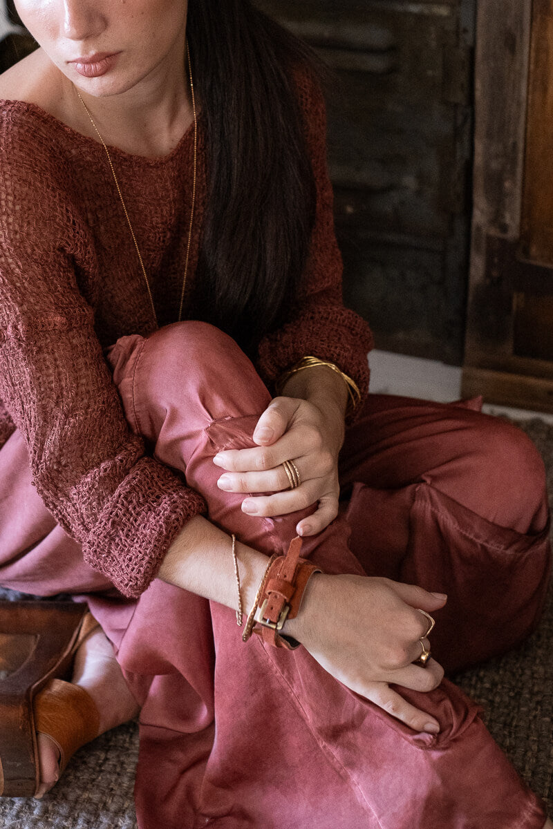 HERITAGE LEATHER BRACELET