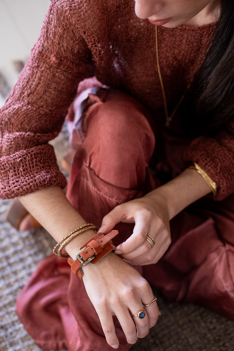HERITAGE LEATHER BRACELET