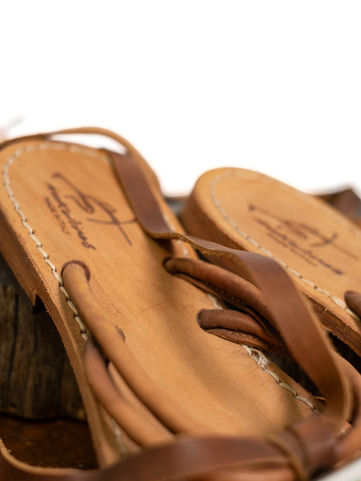 Imperfect - Cornetto Sandals - 38 Brown