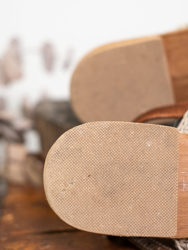 Imperfect - Positano Sandals Naturale - 37