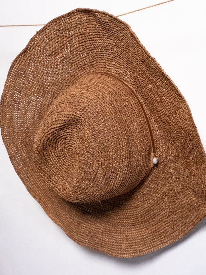 AZIZ LEATHER HAT