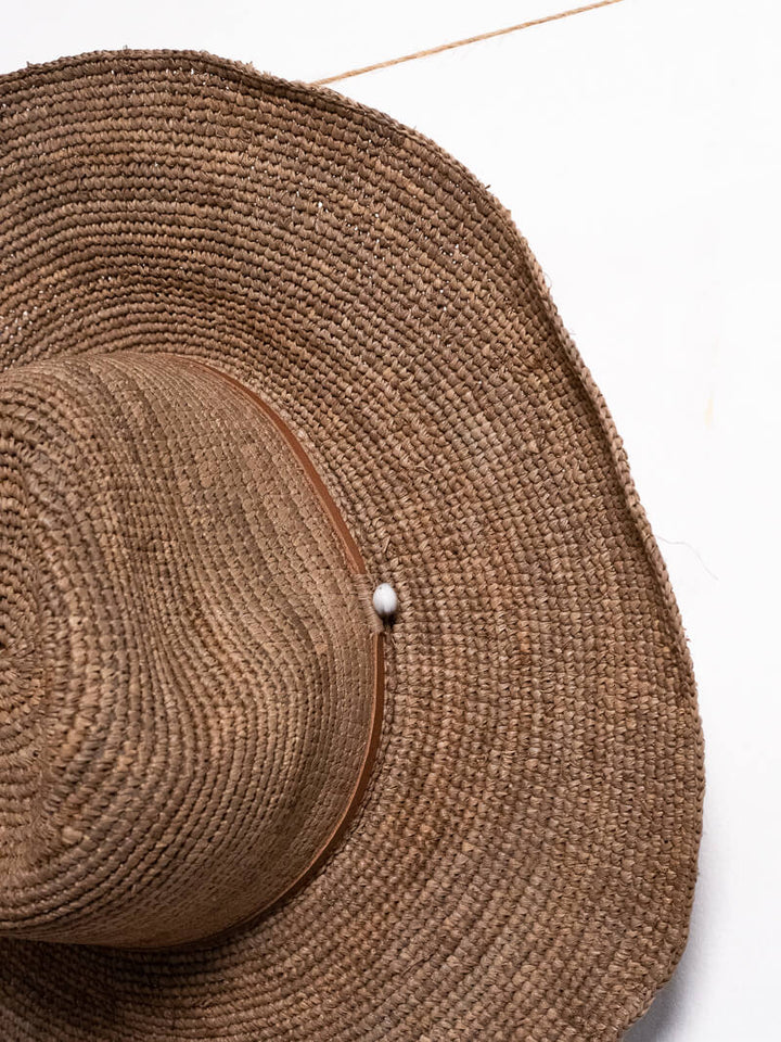 AZIZ LEATHER HAT