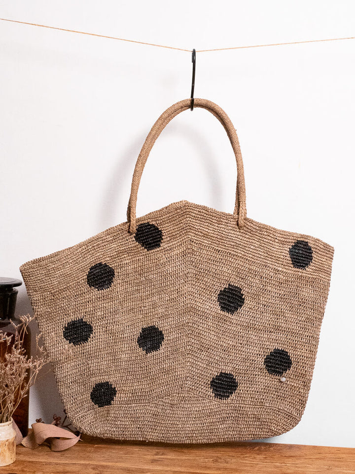 GEMMA XXL DOTS BAG TEA