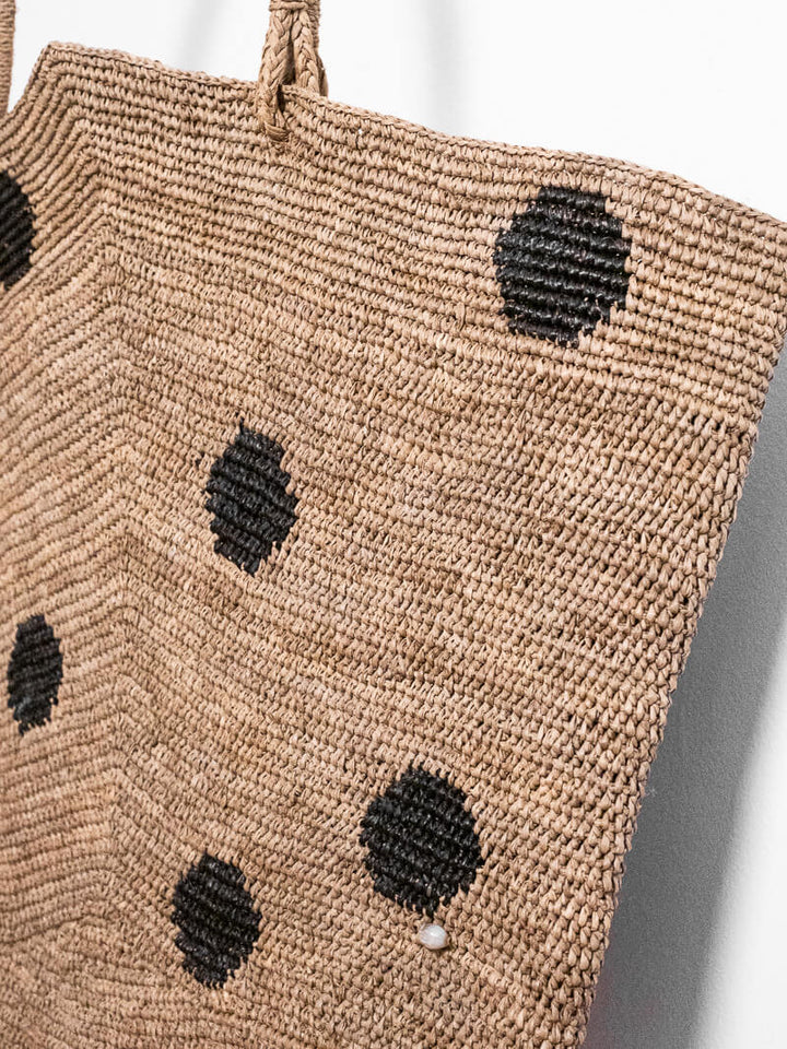 GEMMA XXL DOTS BAG TEA