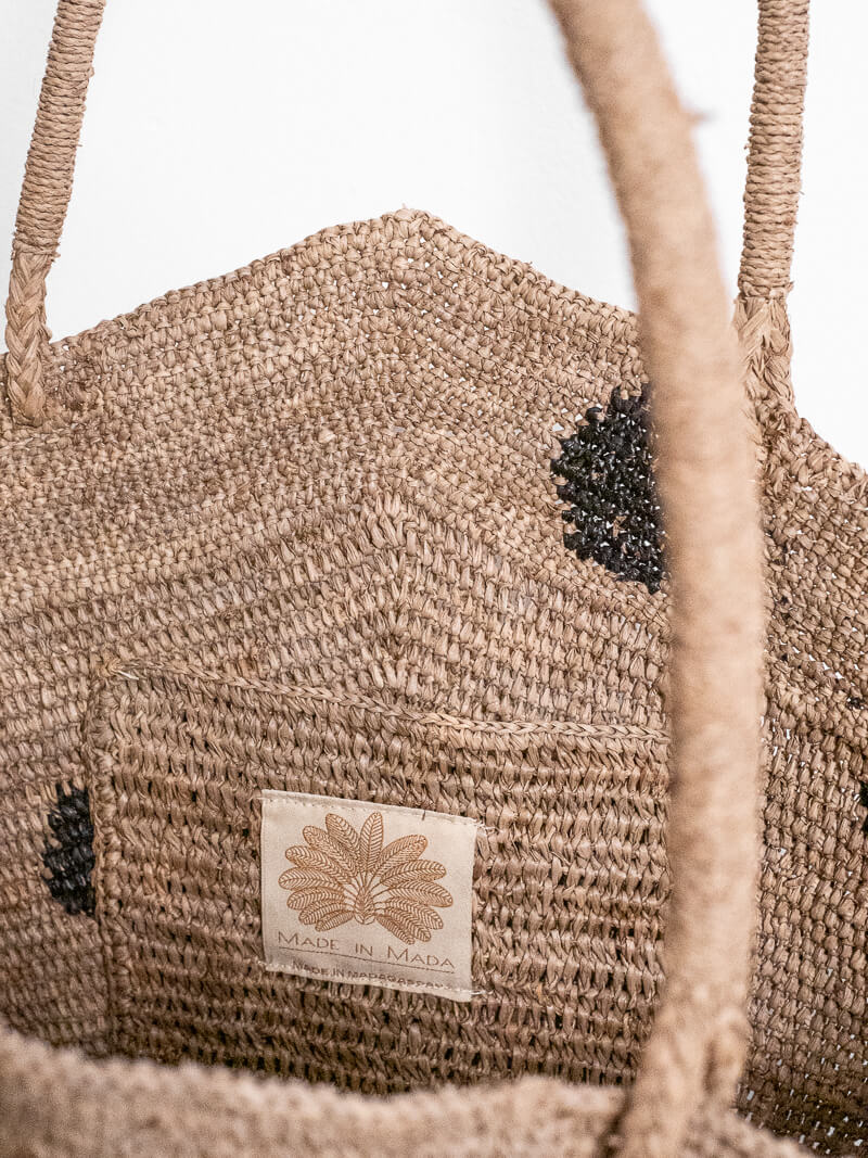 GEMMA XXL DOTS BAG TEA