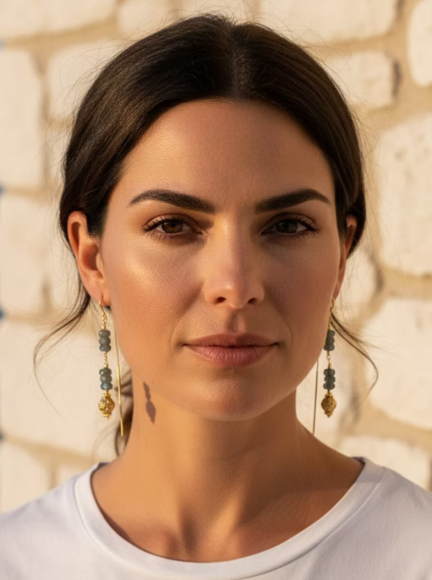 Maharani Labradorite Earrings