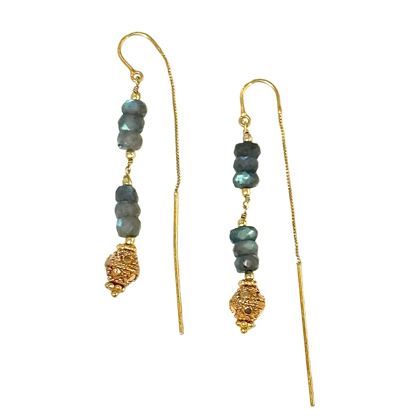 Maharani Labradorite Earrings