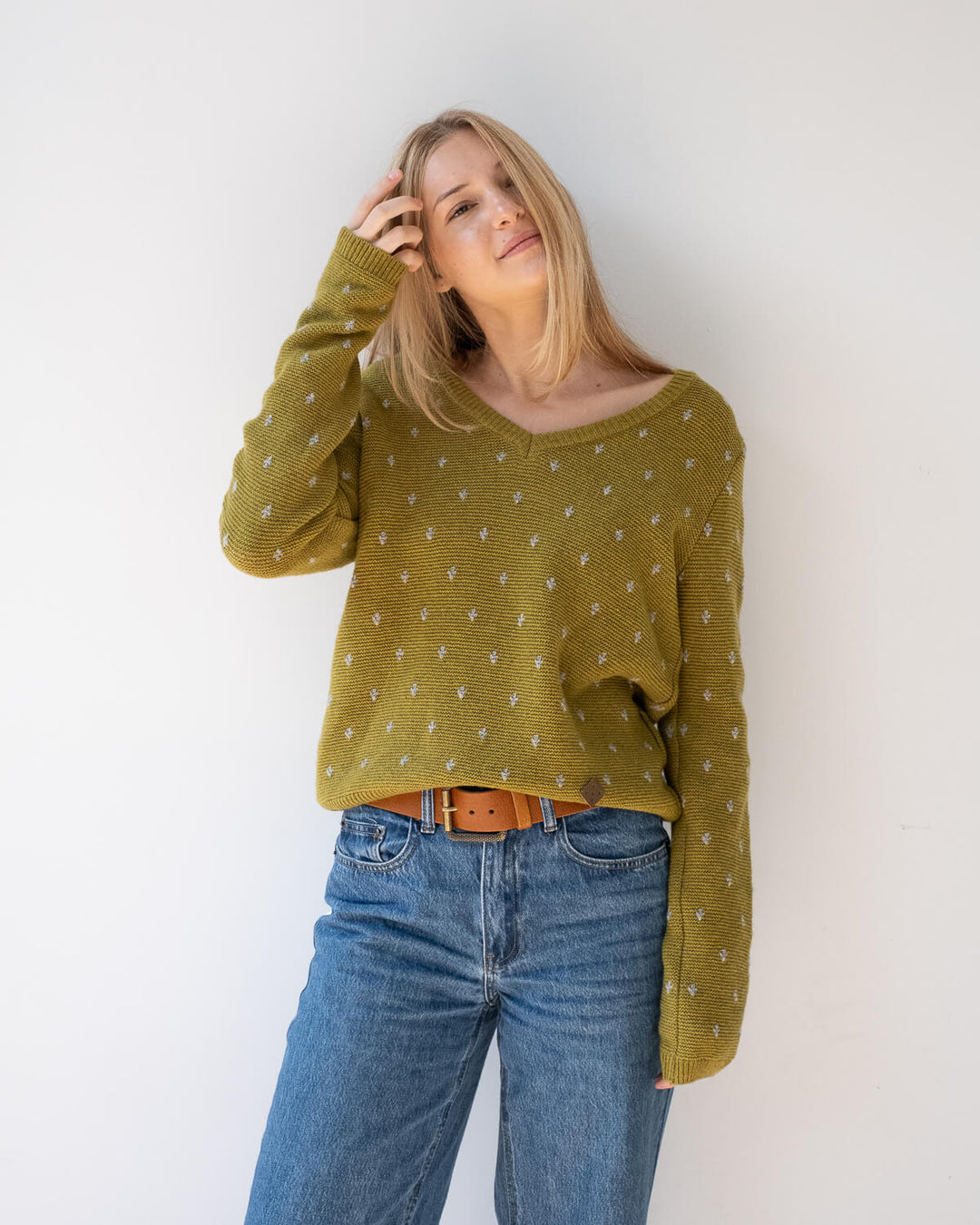 Imperfect - Nela Jumper - Mustard Size S