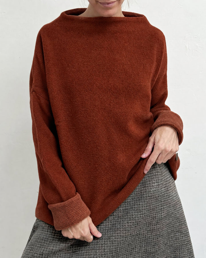 Maglione Nicoletta in lana e cotone