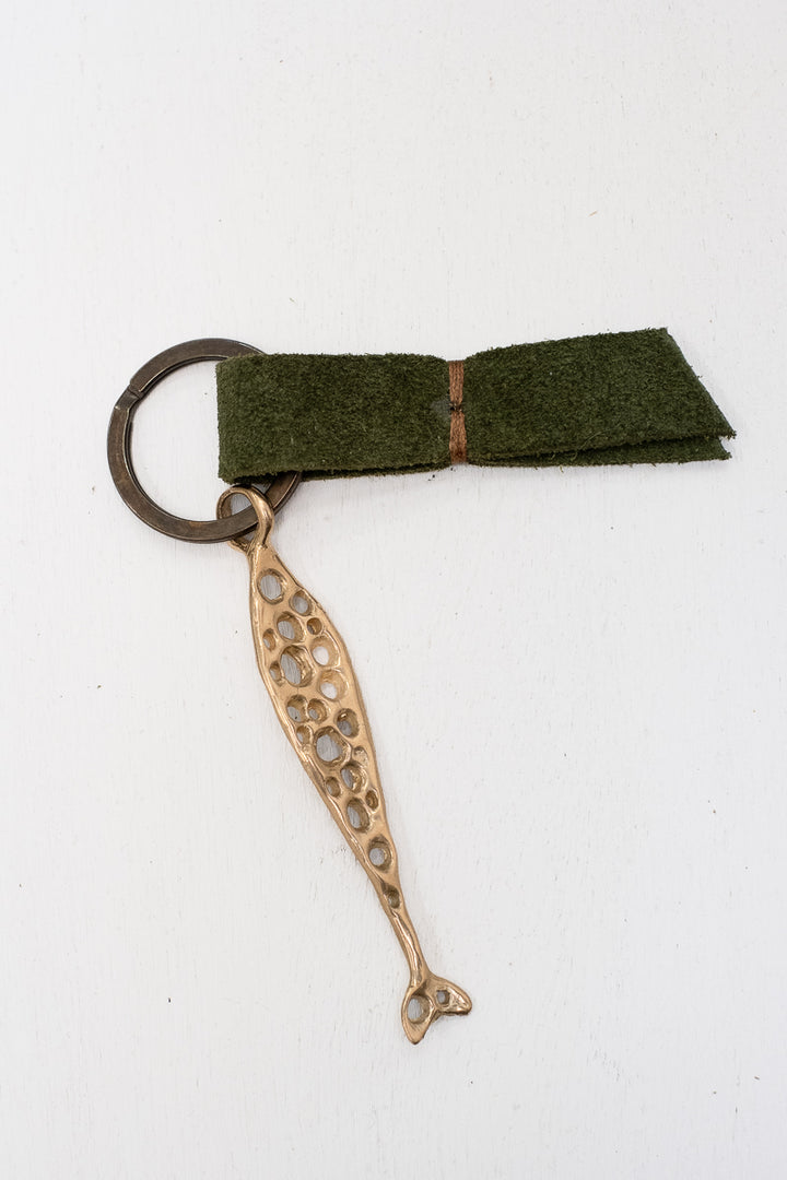 OLIVE KEYRING
