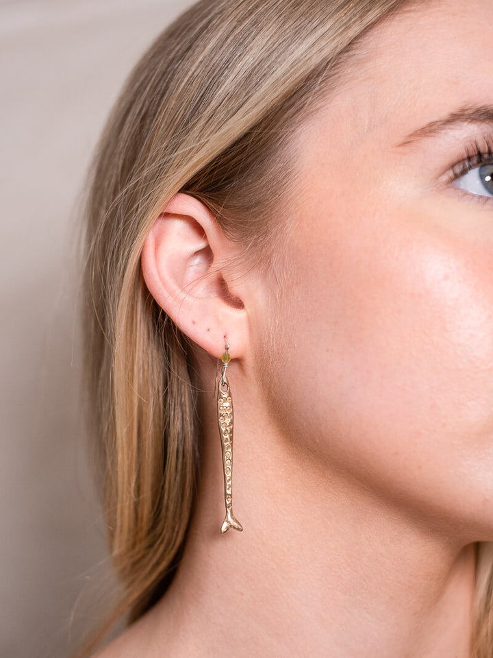 Pendientes de bronce Triglie
