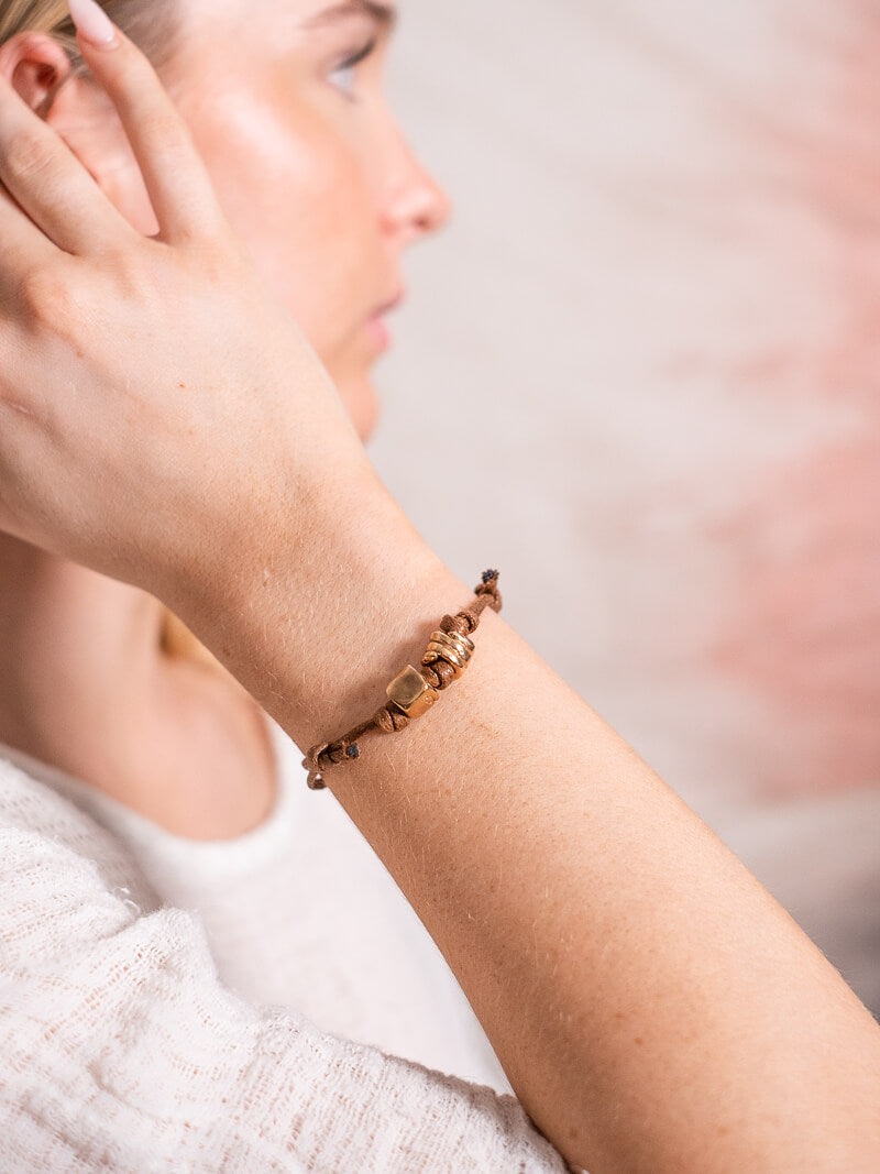 Vongole Bronze Bracelet