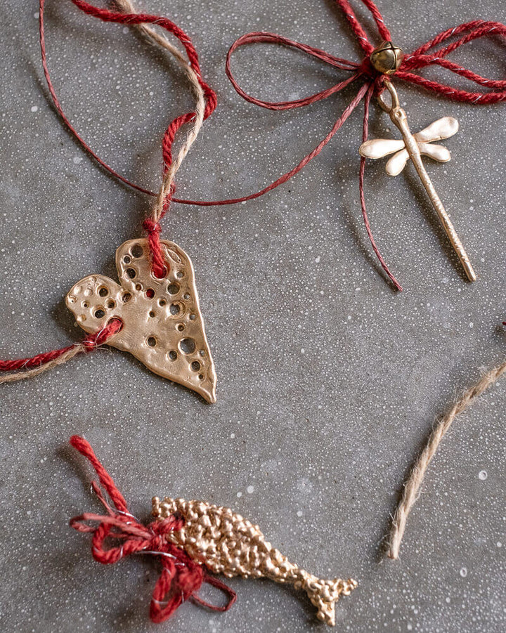 Xmas Ornament | Libellula Small Bronze Pendant