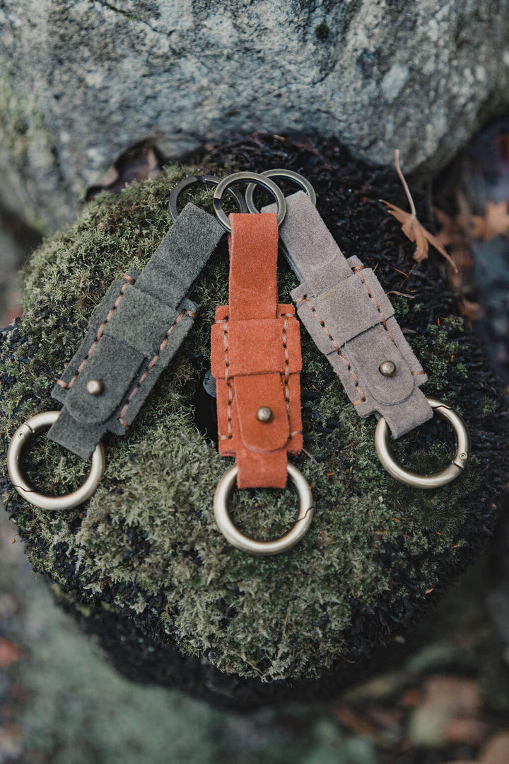 PORTACHIAVI - Leather keyring