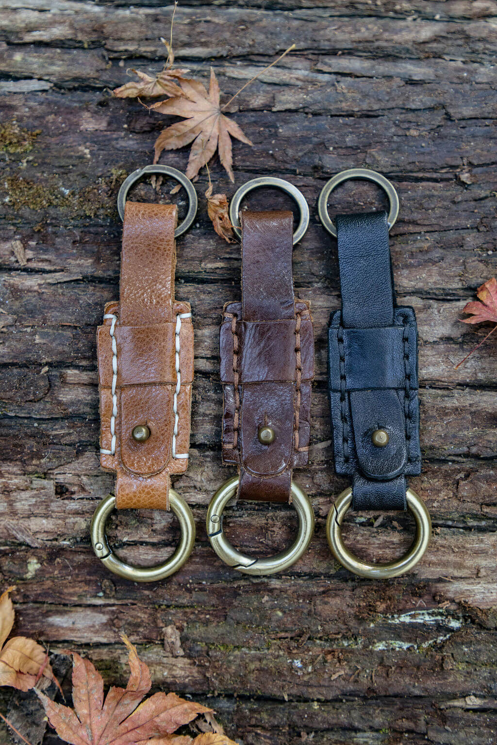 PORTACHIAVI - Leather keyring