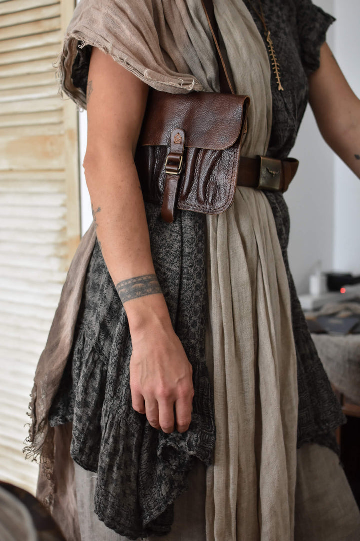 MARSUPIETTO LEATHER BUMBAG