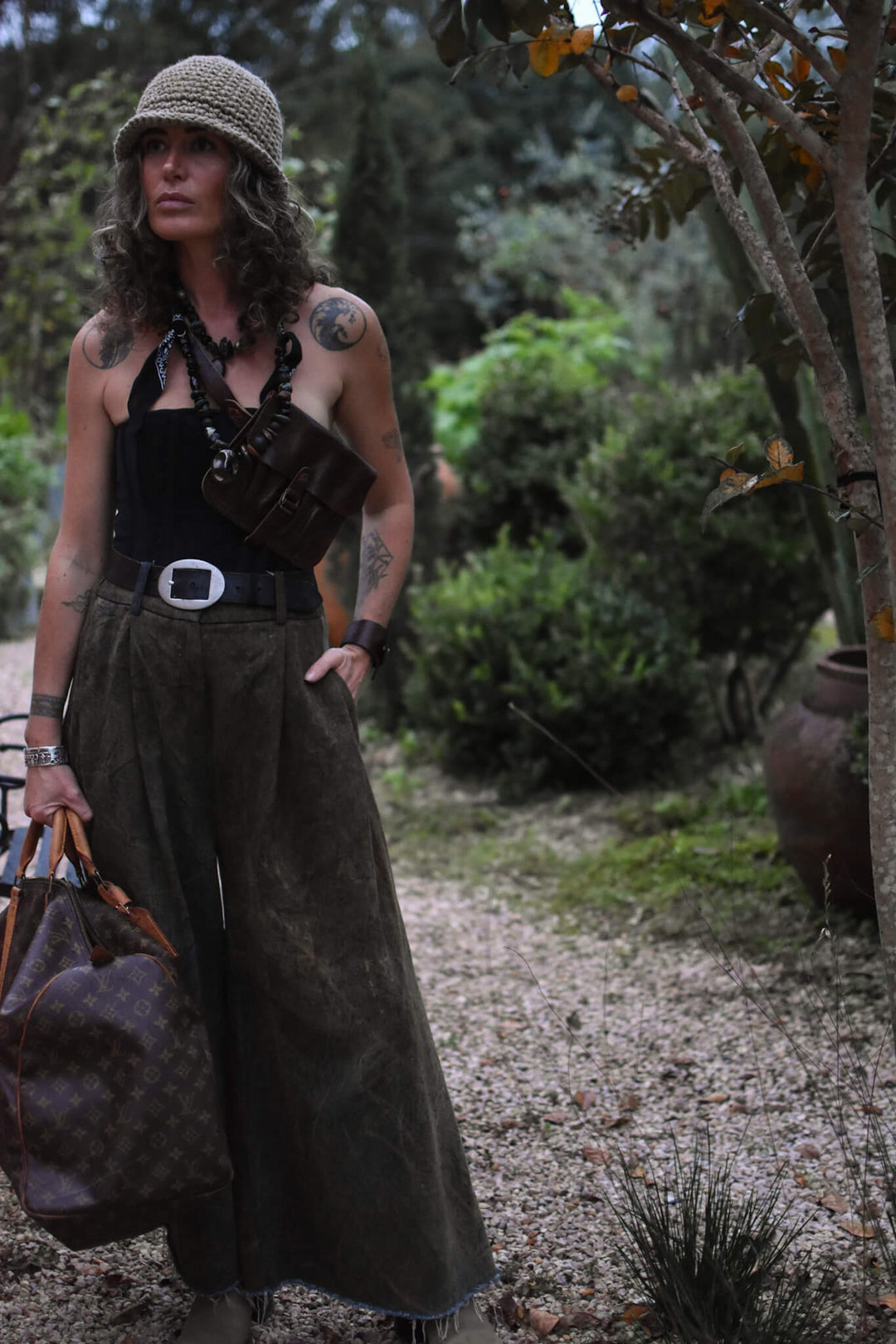MARSUPIETTO LEATHER BUMBAG