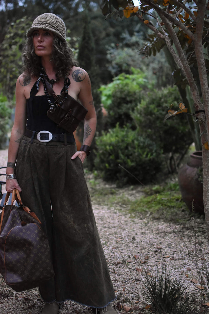MARSUPIETTO LEATHER BUMBAG