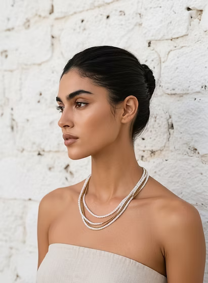 REYA MOONSTONE NECKLACE