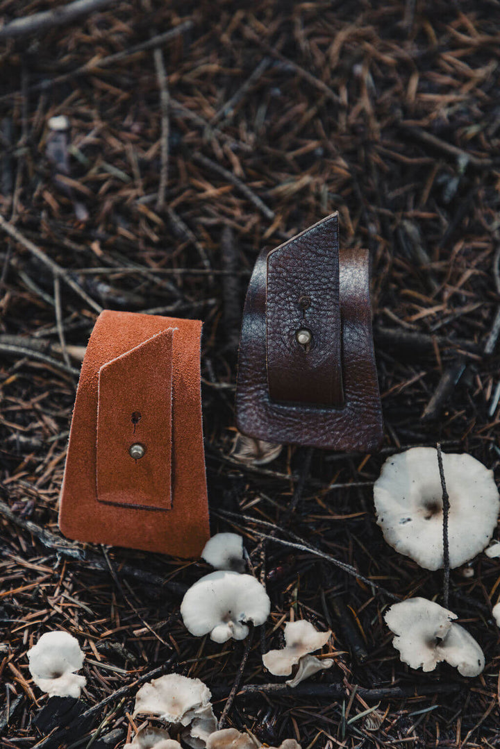RIDGE LEATHER BRACELET