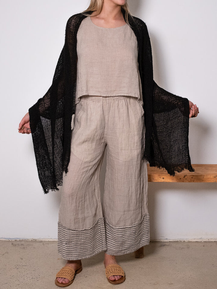 RURALE LINEN SHAWL - Campagna