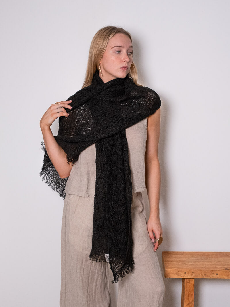 RURALE LINEN SHAWL - Campagna