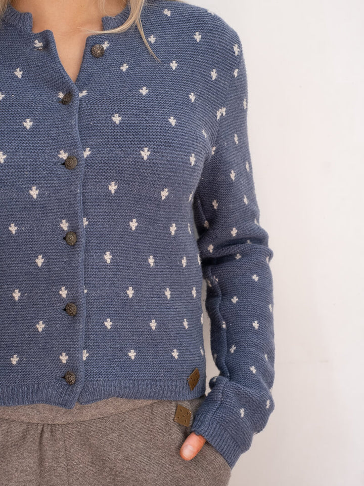 IMPERFECT - Doreen Cardigan Slate Blue