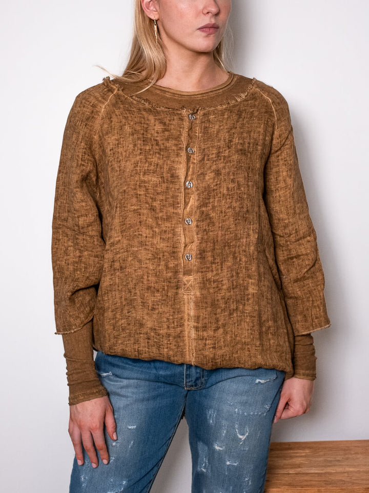 SX94 - Linen & Cotton Top