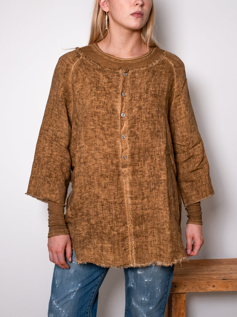 SX94 - Linen & Cotton Top