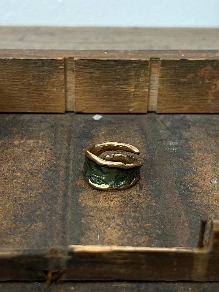 TAORMINA RING M - AQUA