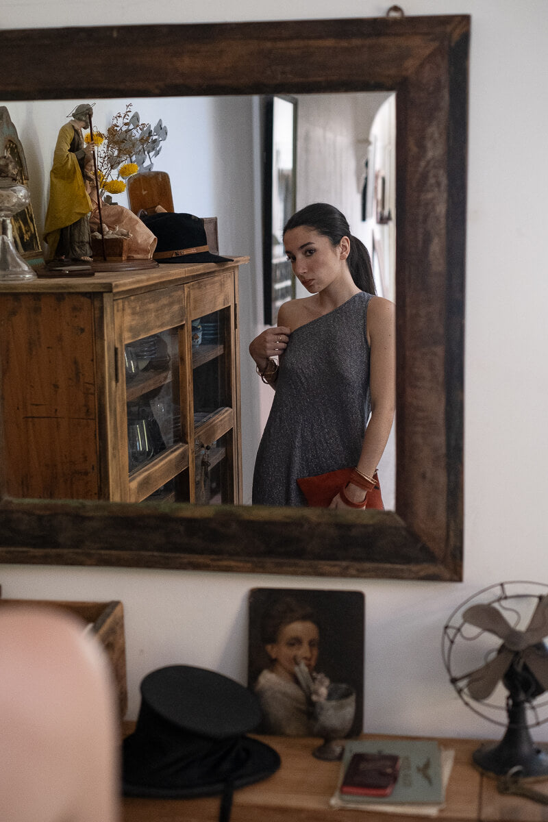 Piramide Linen Dress