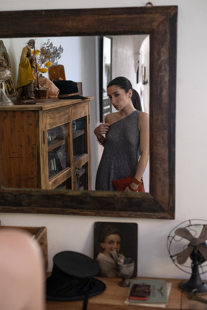 Piramide Linen Dress