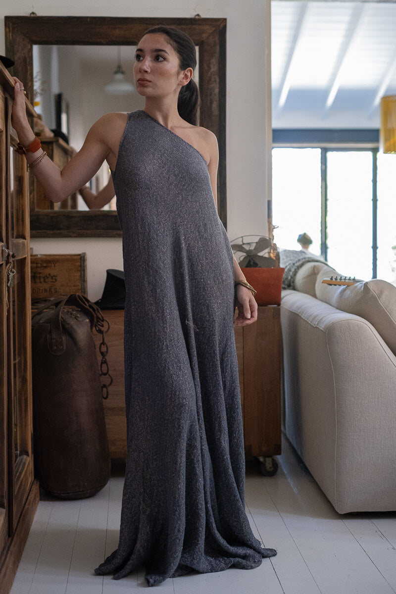 Piramide Linen Dress
