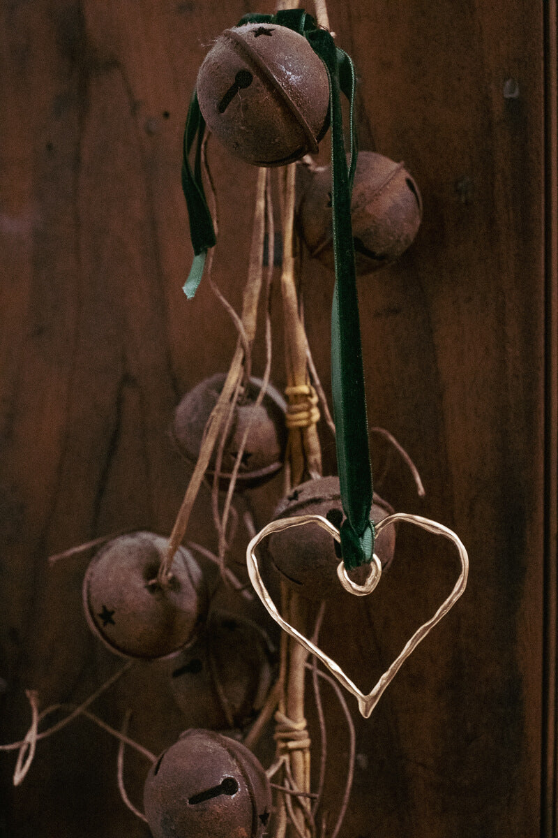 Xmas Ornament | Cuore Large Bronze Pendant