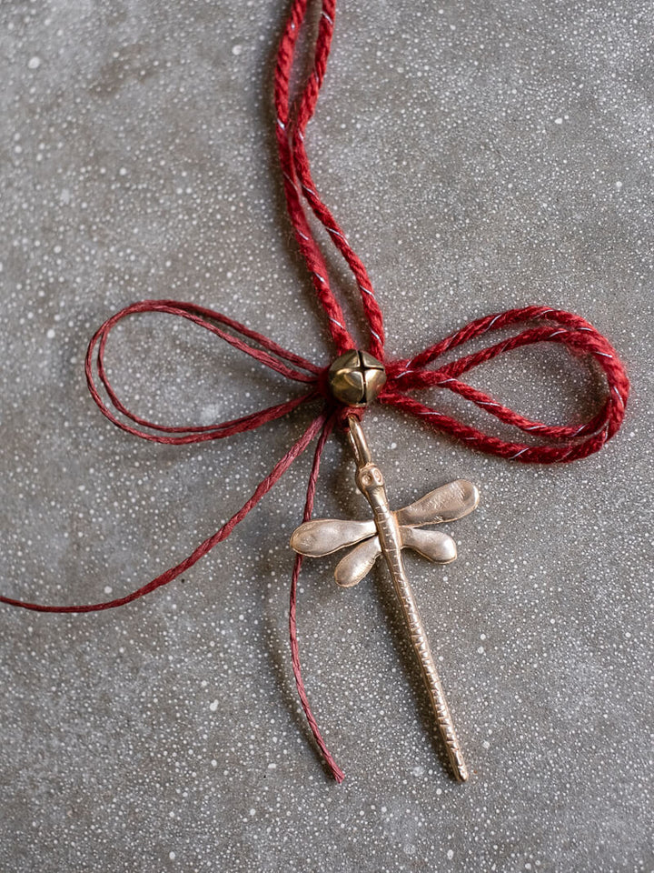 Xmas Ornament | Libellula Small Bronze Pendant