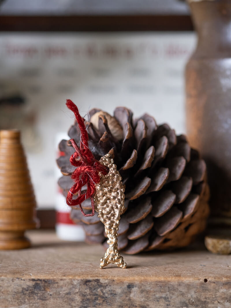 Xmas Ornament | Briciola Bronze Pendant