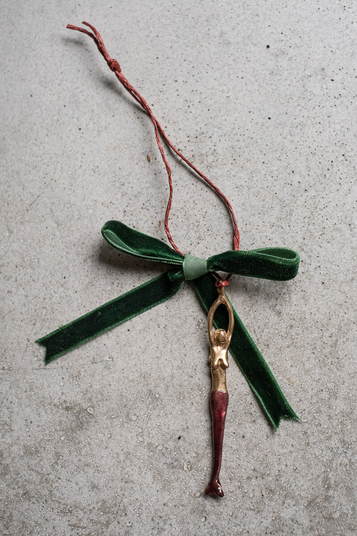 Xmas Ornament | Sirena Bronze Pendant