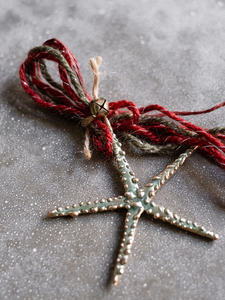 Xmas Ornament | Stella Large Bronze Pendant