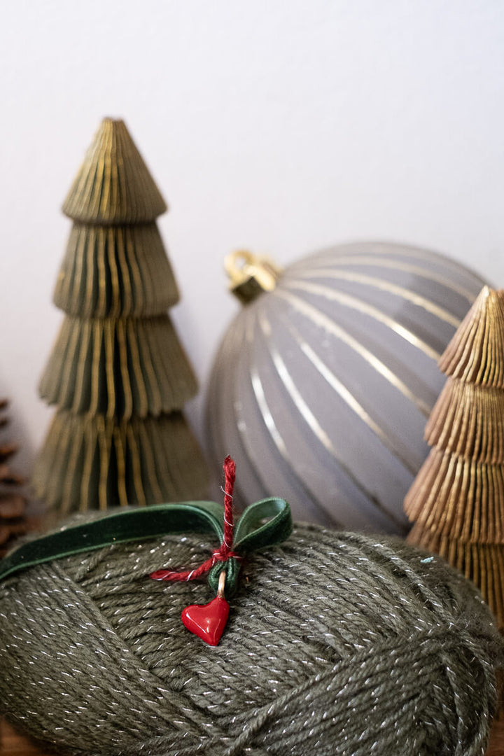 Xmas Ornament | Cuore Rosso Bronze Pendant