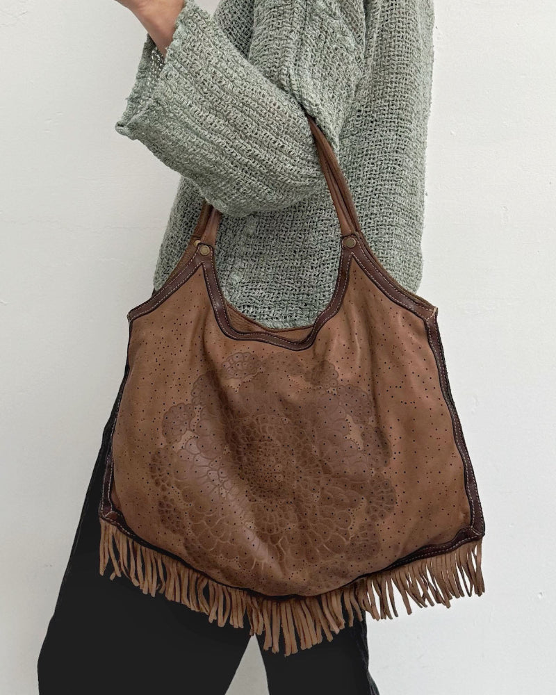 AGATA - PENTAGON SHOPPING FRINGE - La Casa by Importante