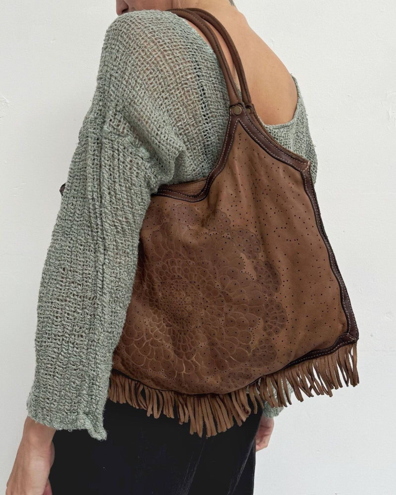 AGATA - PENTAGON SHOPPING FRINGE - La Casa by Importante