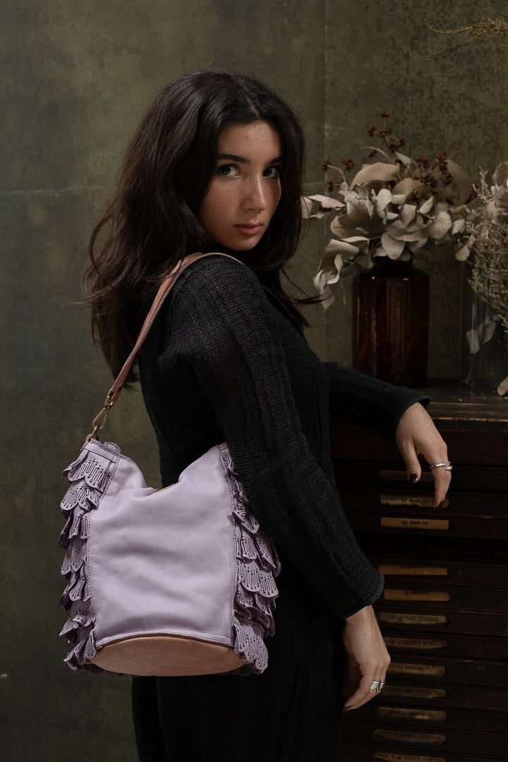 ASIA BUCKET LACE BAG - Orchid - SORRENTO - La Casa by Importante
