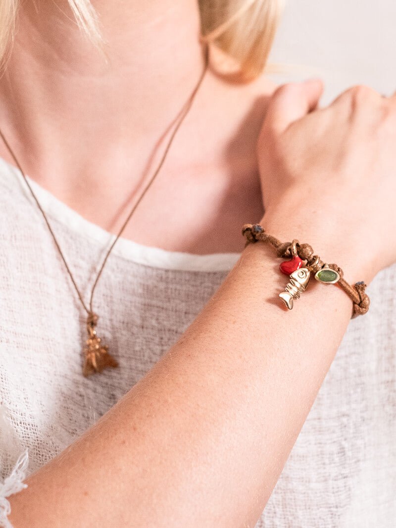 Bandiera Bronze Bracelet - La Casa by Importante