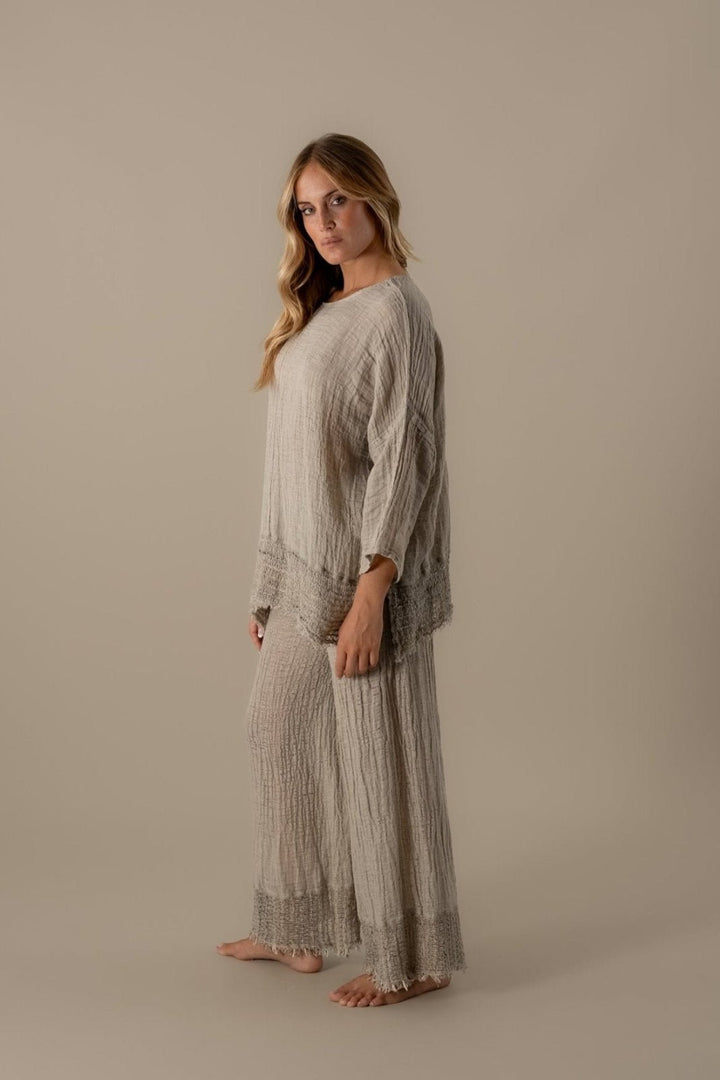 CAMICIA AZZ - Egitto - La Casa by Importante