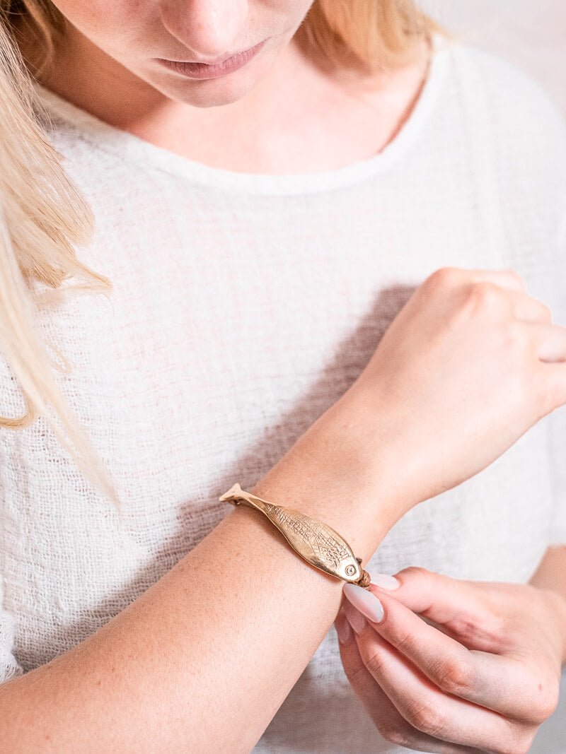 Cefalo Bronze Bracelet - La Casa by Importante