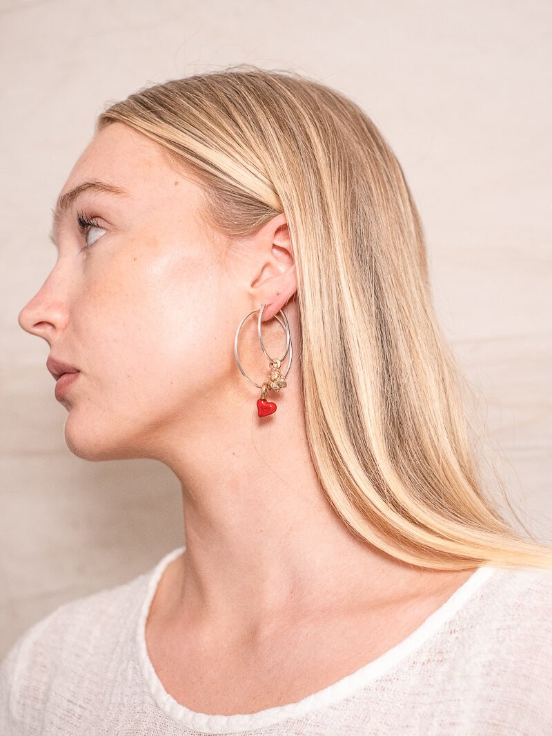 Cerchi Silver Hoops - Medium - La Casa by Importante