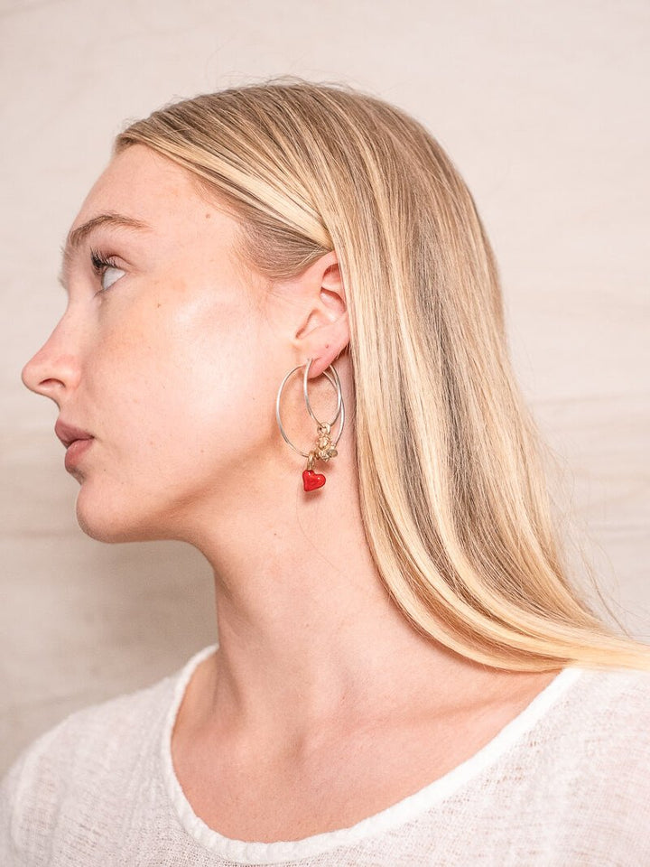 Cerchi Silver Hoops - Medium - La Casa by Importante