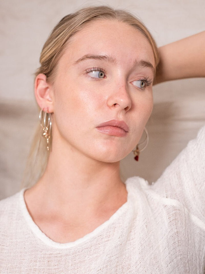 Cerchi Silver Hoops - Medium - La Casa by Importante