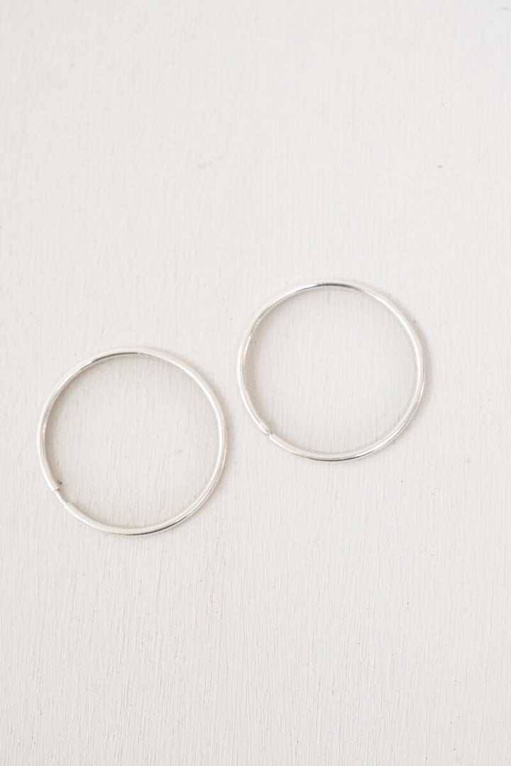 Cerchi Silver Hoops - Small - La Casa by Importante