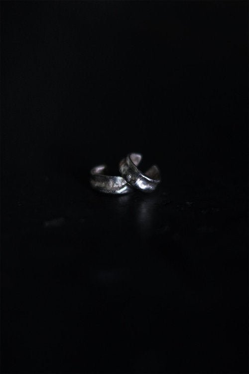 CHUNKY SILVER EAR CUFFS - La Casa by Importante